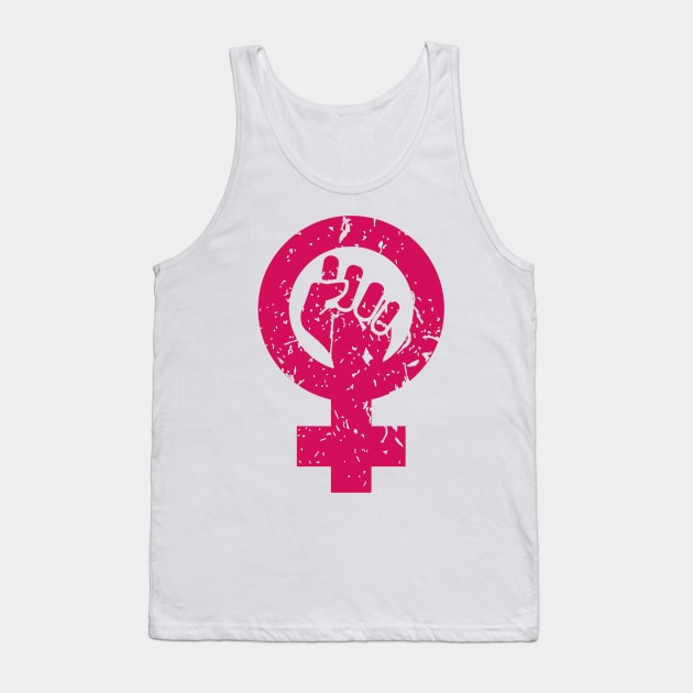 woman symbol feminism - power female Tank Top by iambolders